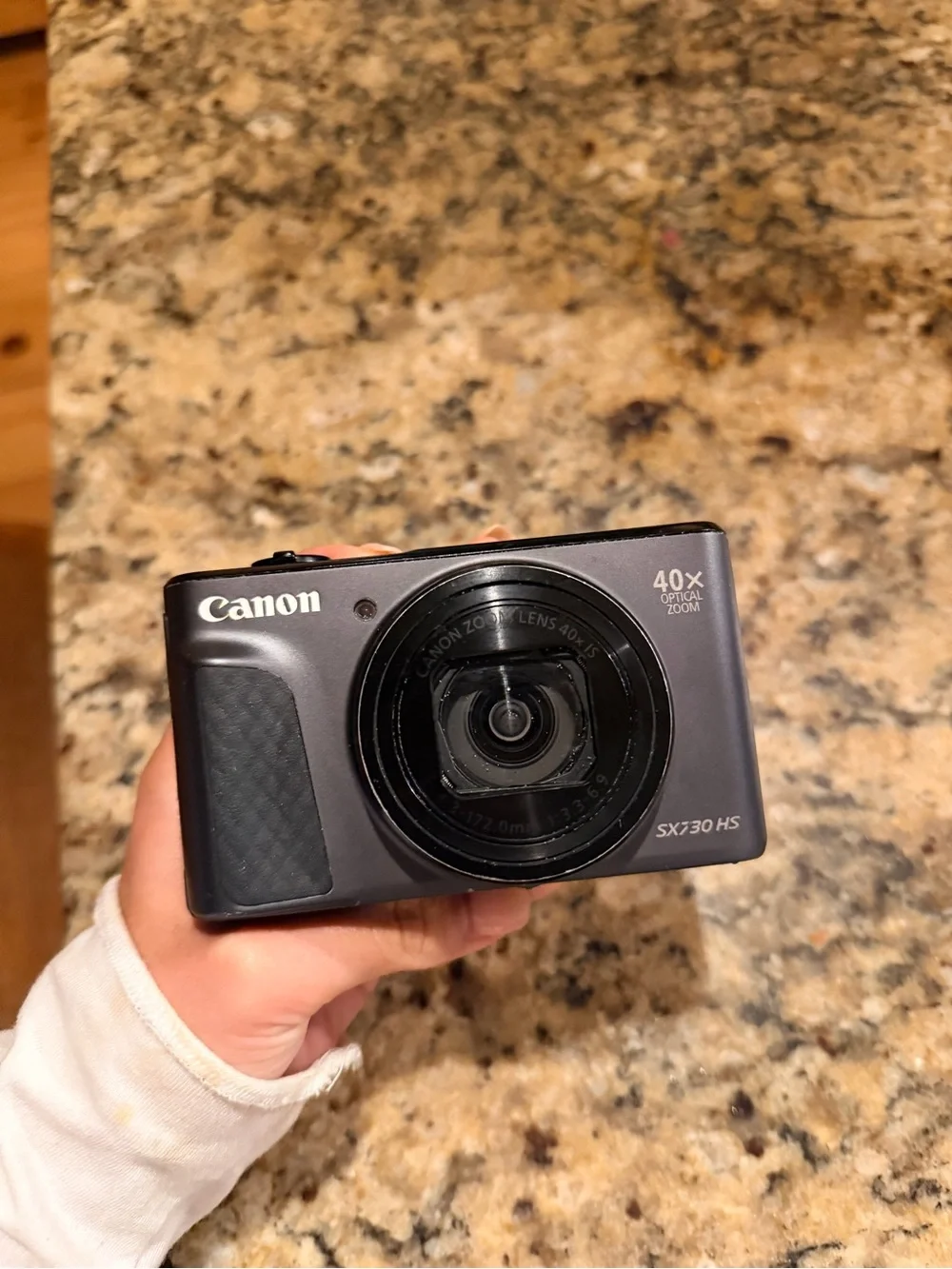 Canon SX730 HS Compact Digital Camera - Dark Gray